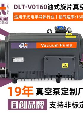 DLT·V0160单级油式旋片真空泵食品油式旋片真空泵小型真空泵厂家
