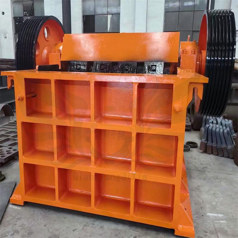 再生资源建筑垃圾处理设备水泥块砖头粉碎机 玄武岩pe颚破磕石机