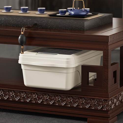 家用大容量茶水垃圾桶方形茶渣分离过滤桶茶道功夫茶盘废水排水桶