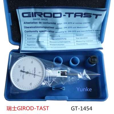 原装瑞士GIROD-TAST杠杆表GT-1454加长杠杆百分表0.5/0.01现货