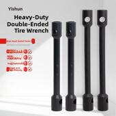 双头套筒汽车轮胎扳手加长重型四角六角省力21