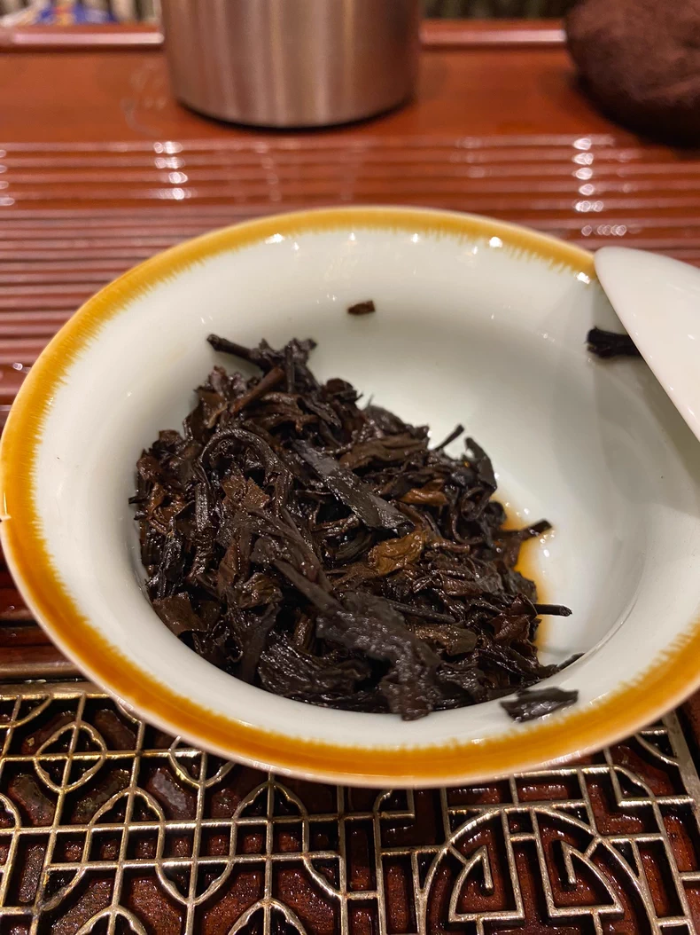 2013年布朗古樹金瓜熟茶 古樹純料 雲南七子餅茶葉 普洱茶 BUASHOP普洱老茶