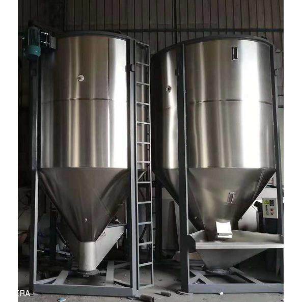工业10吨立式塑料搅拌机大型10000KG储料桶不锈钢立式混料机设备