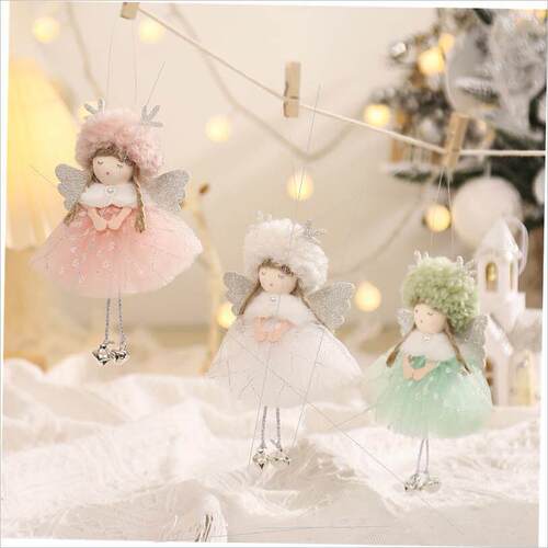 Christmas antler wings Angel Christmas tree pendant圣诞挂饰