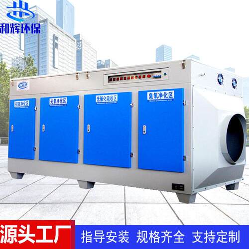 uv光氧催化除臭净化设备光氧净化器现货光氧催化活性炭一体机