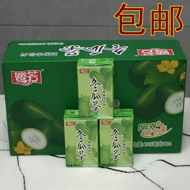 厦门鹭芳系列冬瓜菊花茶果蔬味饮料248ml*24盒凉茶经典儿时回忆
