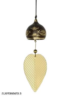 铃铛日式铜风铃挂件简创家居品装饰现代手工创PXW意约工艺饰意品