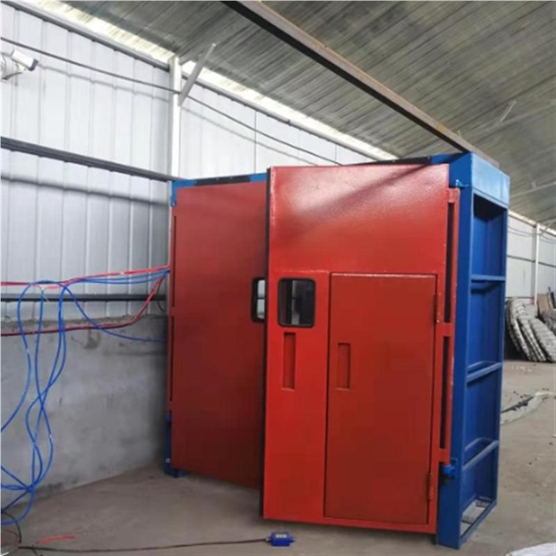 左透视联锁安全减压风门 FMJ-2.2*大尺寸减压风扇 门FMJ-2.*22.5