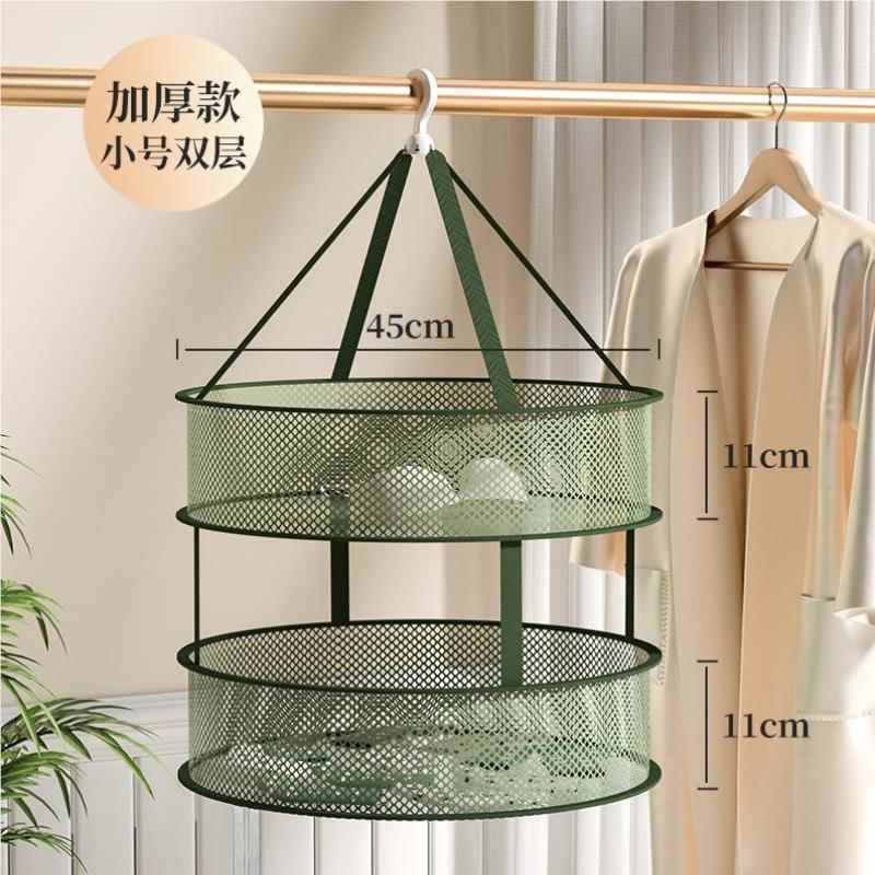 羊绒羊器毛衣物收纳凉衣家衣用KDZ4790晾衣蓝内衣服神衫内裤袜子