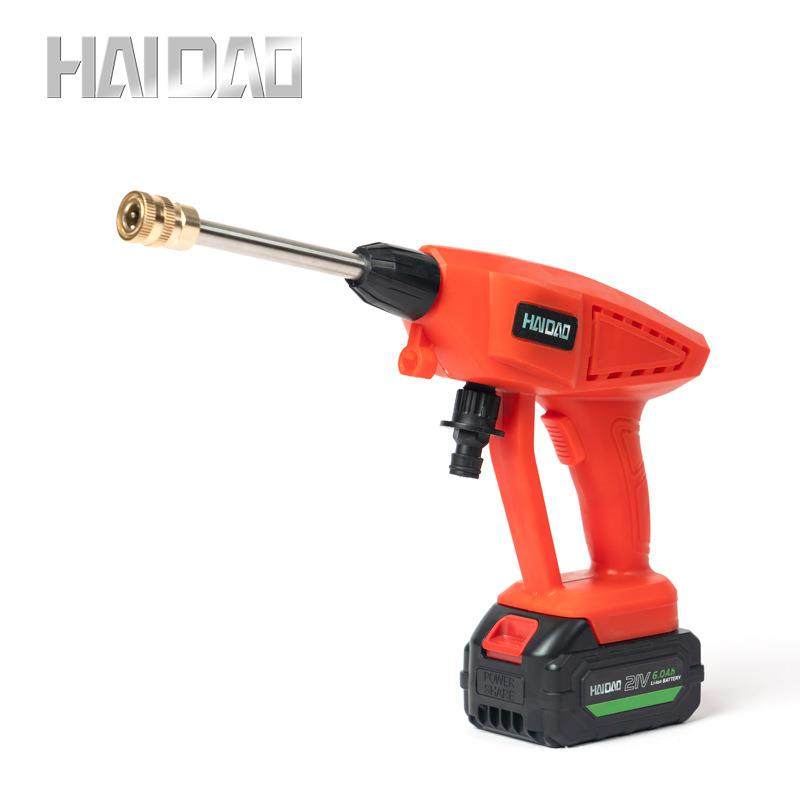 电动锂电20V浇菜神器家用高压喷枪水枪花园浇花洒水喷枪