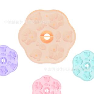 模具工具辅食自制宝宝蒸糕模具食品级压花家用烘焙耐高温馒头儿童