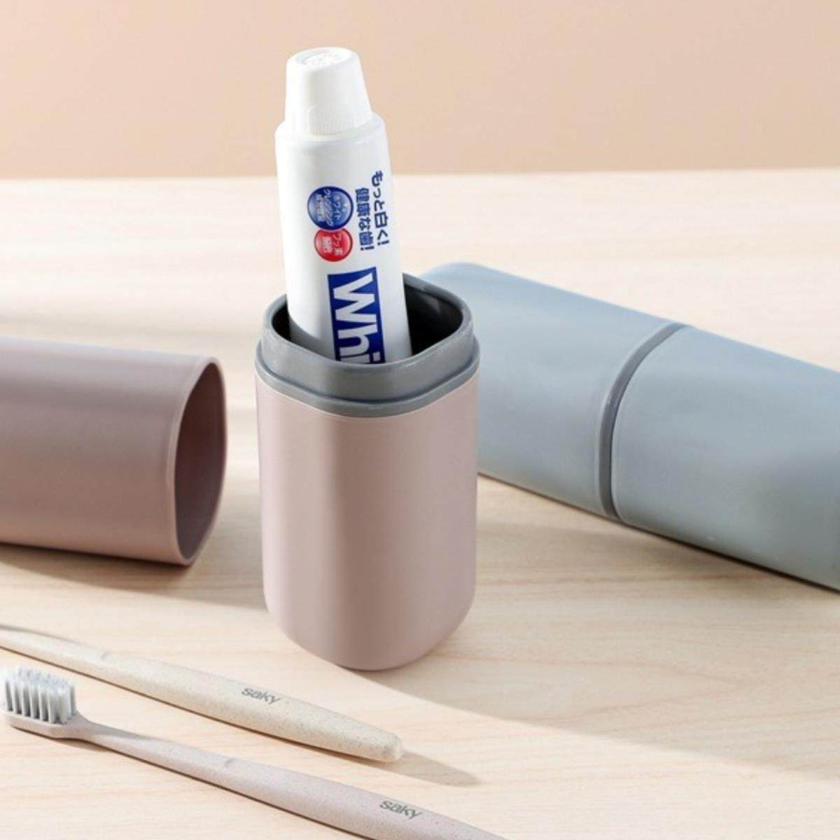 旅行牙刷储物盒创意牙刷和漱口杯便携式商务旅行商务洗漱用品牙刷,家庭/个人清洁工具,洗漱杯,淘宝优惠券,粉丝福利购,淘宝优惠卷