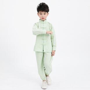 正品儿童武术服服装男女童太极练拳功服短袖夏少儿练武服表衣演服
