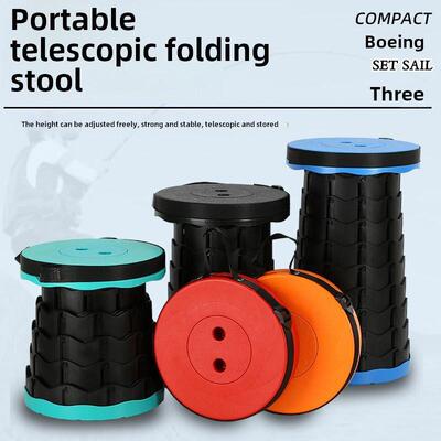 Foldable stool, portable chair, simple dining table, small b