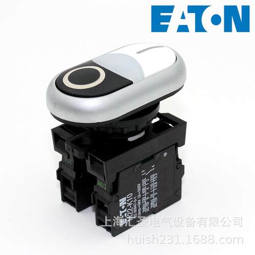EATON伊顿金钟穆勒双位按钮M22-DDL-WS-X1/X0/K20M22-K10