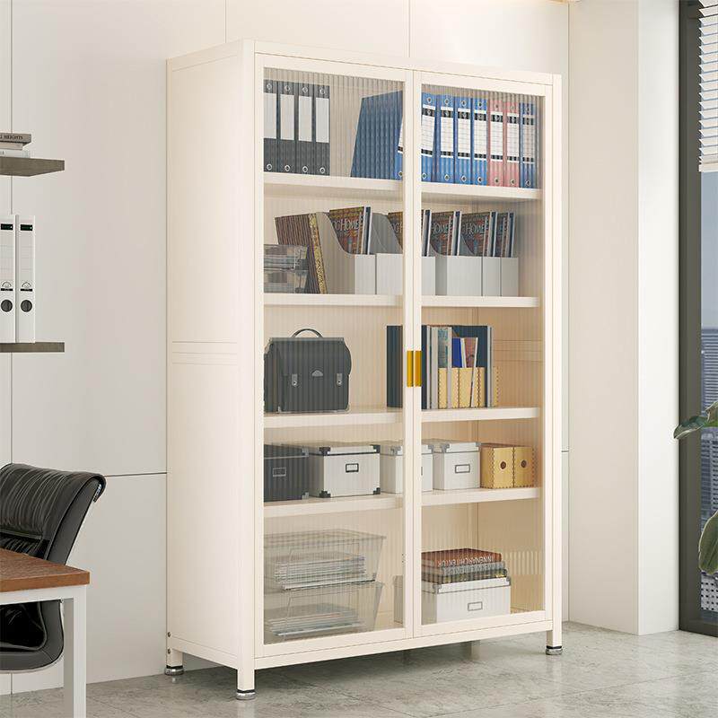 产品展示柜陈列柜办公室靠墙收纳柜子储物柜简易书柜落地带柜门