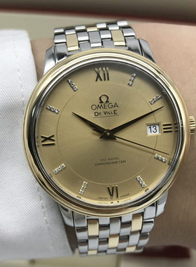 98新36.8mm欧米茄碟飞系列424.20.37.20.58自动机械男表真酷奢品