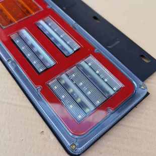 24v倒车转向尾灯电子防水 LED导光时代后尾灯时代轻卡凯马货车12V