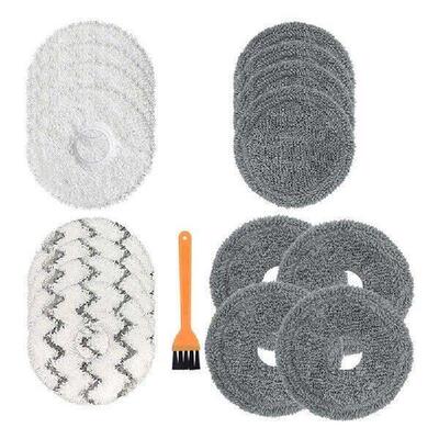 B69C 17Pcs For ECOVACS DEEBOT X1 OMNI/TURBO Robotic Vacuum