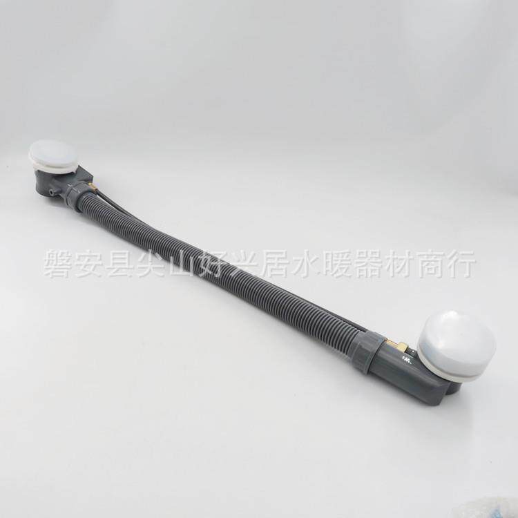 灰色浴缸下水管排水管高档浴缸排水管下水器浴缸适用排水管
