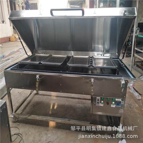 馒头锅贴机电烤锅1米方形电烤馍馍机水煎包锅贴机