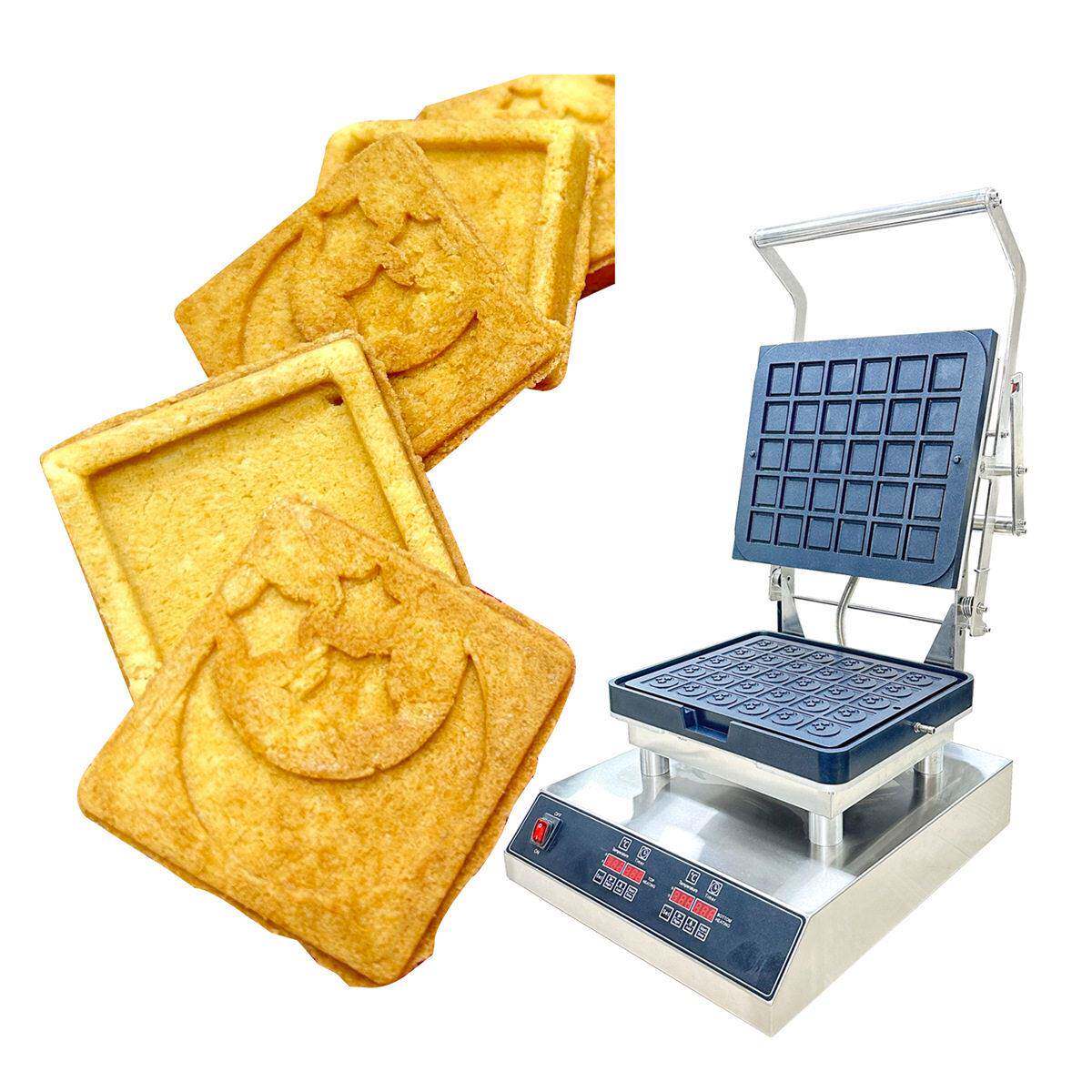 双数显星星月亮饼干机 不粘锅烤盘 可承接定制图案OEM/ODM