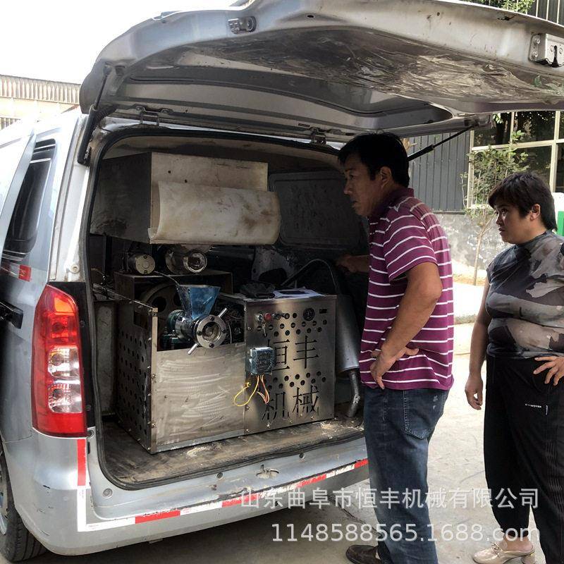 湖南休闲食品四缸膨化机小型黄米膨化机玉米大米面粉组合膨化机
