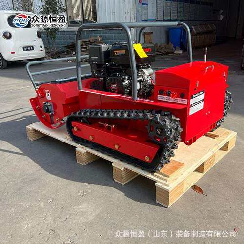 Remote control mower履带式割草机 荒地杂草碎草无人割草机器人