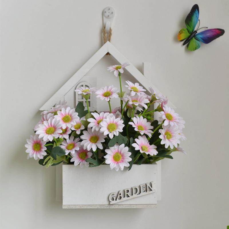 创意墙面装饰客厅挂件幼儿园墙上壁饰挂花房间餐厅进门口墙壁假花