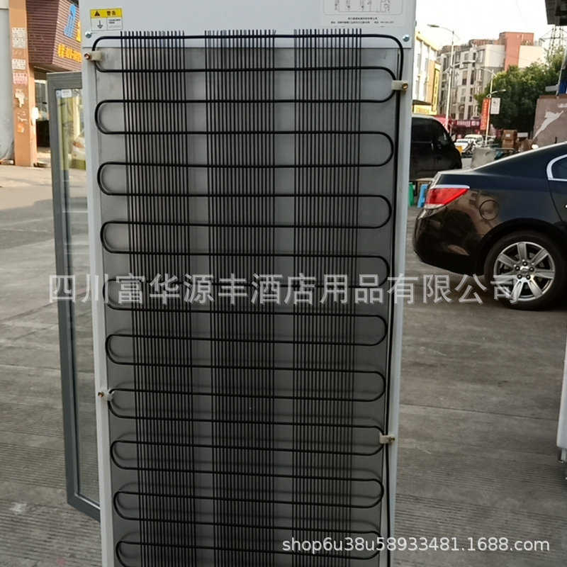 豪富华饮料柜商用保鲜冰箱立式单门大容量超市冷柜冰柜冷藏展示柜