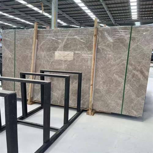 云多拉灰天然大理石网格 窗台石板现代灰色大理石防滑简约