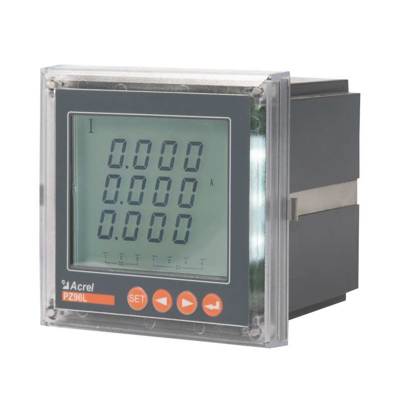 安科瑞PZ96(L)三相多功能电能表 嵌入式全电参量数显表 开孔88*88