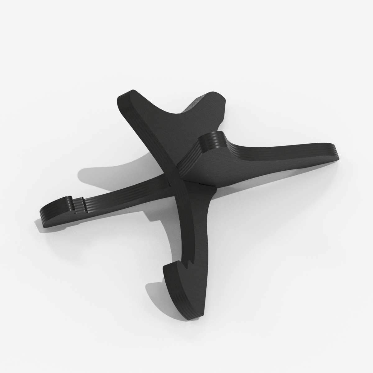 单板通用滑雪板实木展示陈列架滑雪板底座立式组装简易底座