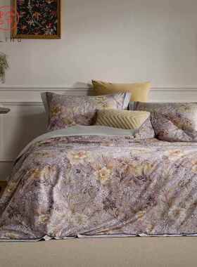 Libon丽本线下款 300TC长绒棉花园奇遇数码印花系列四件套床品