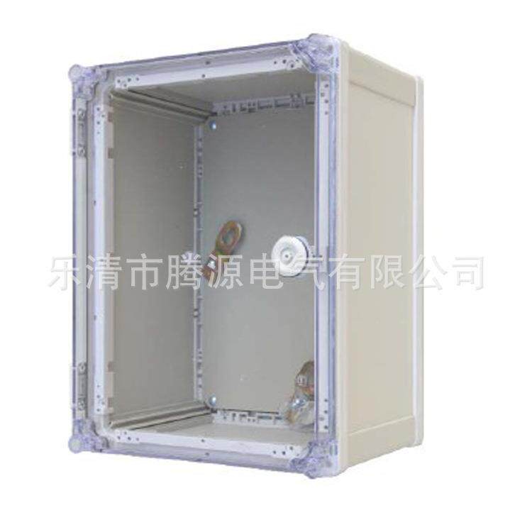 厂家供应透明配电箱 300*200*200mm防水接线箱 室外绝缘塑料箱