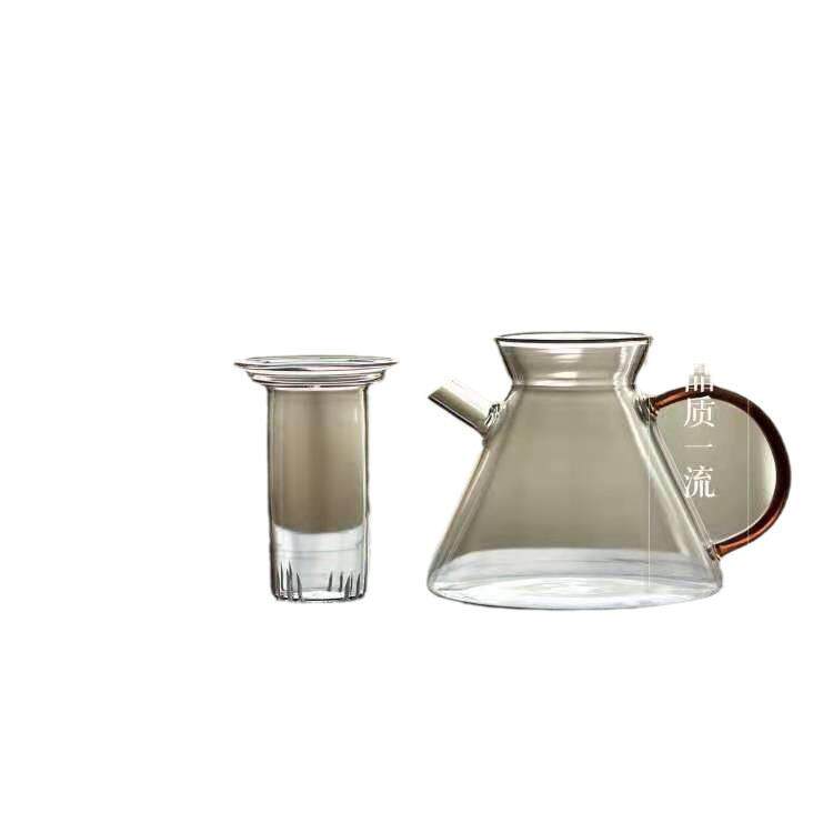 ins琥珀色咖啡壶丹麦北欧茶壶