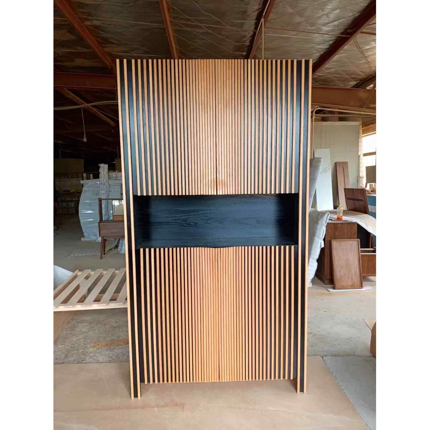 高档原创黑实木橡木鞋柜大容量胡窄桃木关鞋柜现代入户百叶收纳玄,住宅家具,鞋柜,淘宝优惠券,粉丝福利购,淘宝优惠卷