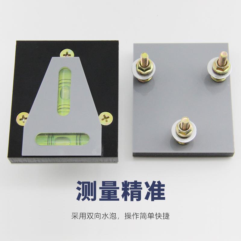 吊车支腿水平仪亚克力徐工三联打桩机泵车高精度车载配件双向气泡