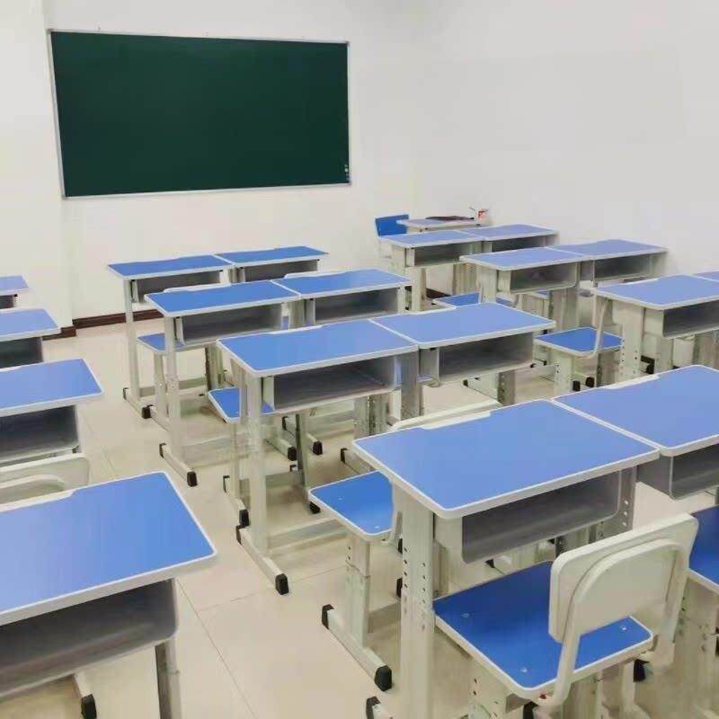 加厚课桌椅中小学生学校书桌补习班培训桌椅套装托管班学习桌椅子