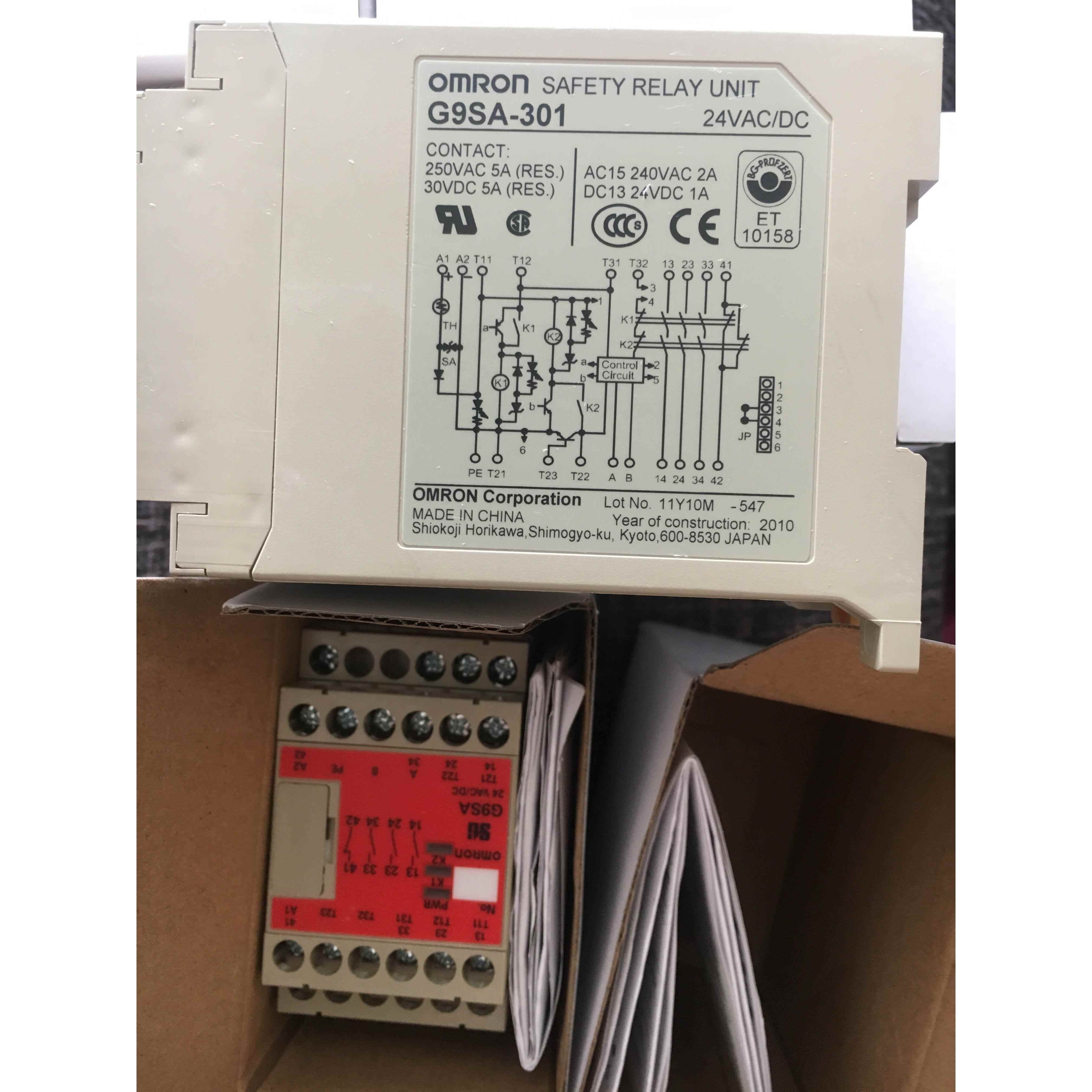 正品安全继器G9SX/G9SA-321-T075 301 501 EX301 EX401 T15 -30 P
