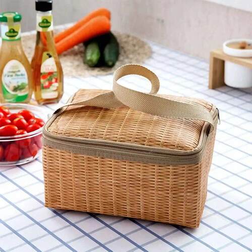 Portable Outdoor Picnic Bag Large Capacity Picnic Basket Wat