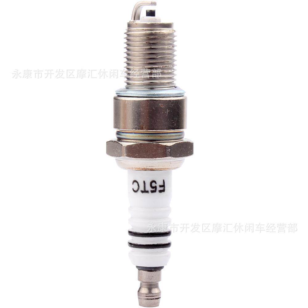 168F汽油发电机微耕机磨光机配件F5TC E6TC F7TC依金火花塞火嘴GX