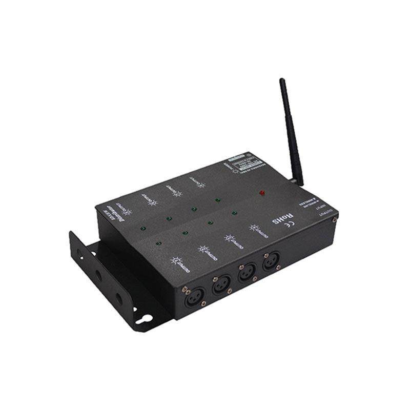 DMX512无线信号收发器分配器控制器光电隔离舞台灯光放大器扩大器