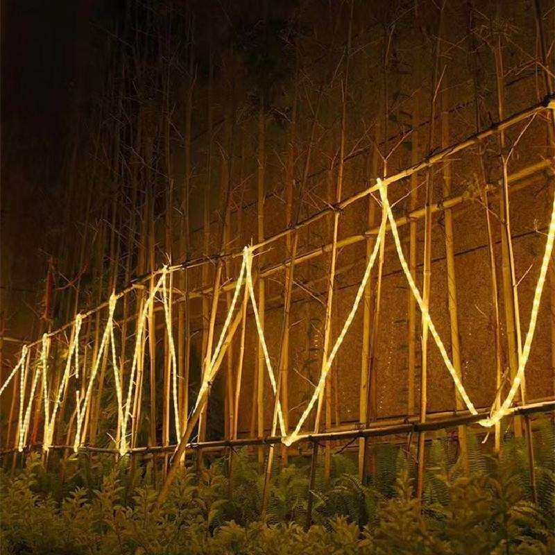 太阳能灯带led室外灯条挂树灯庭院户外防水花园布置装饰氛围彩灯