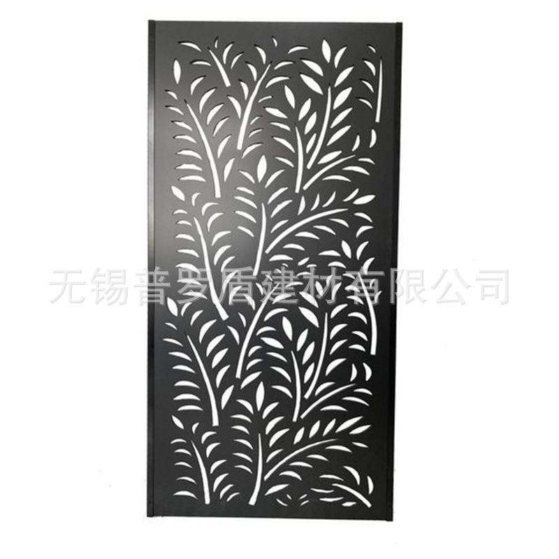 格栅 花园围栏 大门 装饰门板 金属镂空护栏 CNC切割楼梯露台栏杆