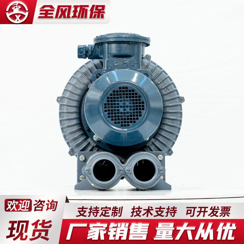 FB-10防爆高压风机 密封型环形高压鼓风机 无油气无污染防爆风机
