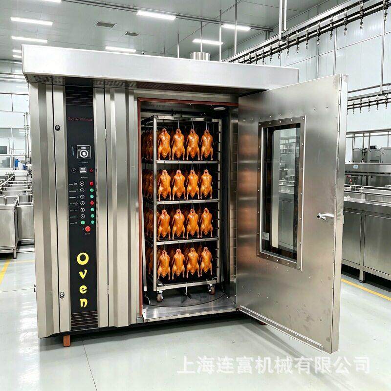 专用冒烤鸭旋转炉 广式烧鸭烧鸡烧腊烧鹅烘烤炉 商用大型电烤肉炉
