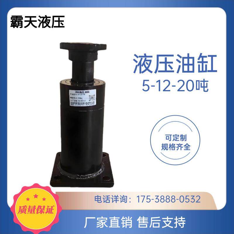 液压油缸5T非标耳环液压缸工程机械活塞杆伸缩式高压双作用挖掘机