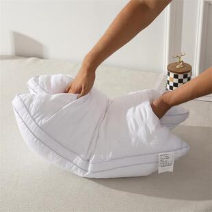 立体绗绣枕芯成人家用学生枕不塌陷助睡眠酒店枕头枕tou 直销新款