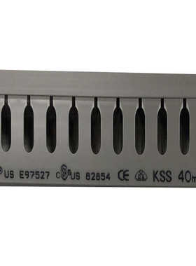 KSS绝缘配线槽HD-5.5 MD-5.5(60宽*60高）配电箱灰色PVC走线槽